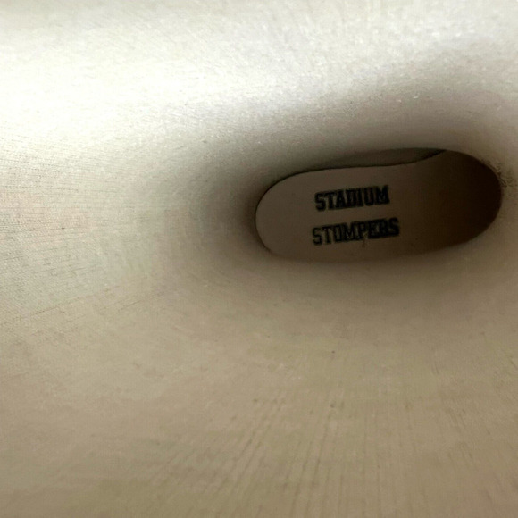 Stadium Stomper Rain Boots Pull Up Pointed Toe Polka Dots Blue Red‎ Women Size 7 - Picture 6 of 8